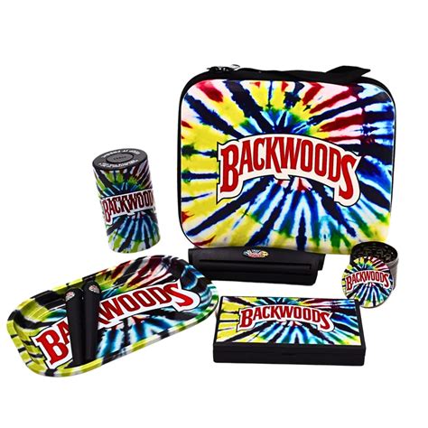 Backwoods Rolling Tray Smoking Set - Smell Proof Stuff