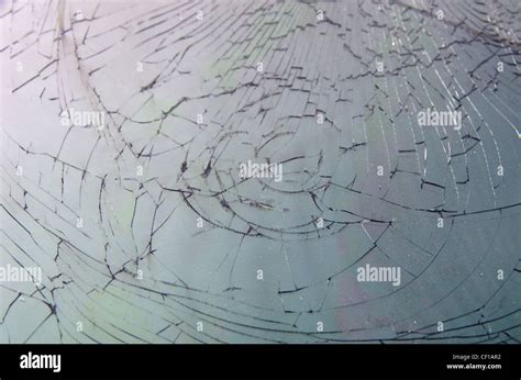 Broken Flat Panel Tv Monitor Display Screen Stock Photo Alamy