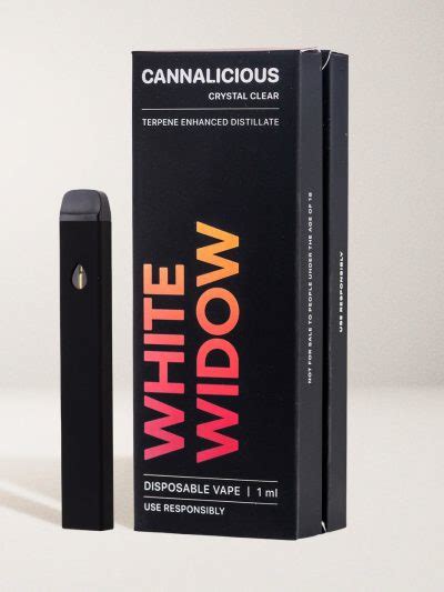 White Widow Hybrid THC Disposable Vape 1ml