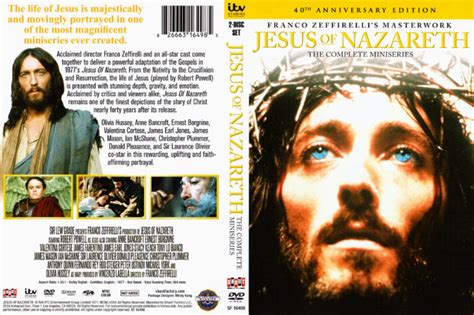 Jesus of Nazareth (1977) R1 DVD Cover - DVDcover.Com