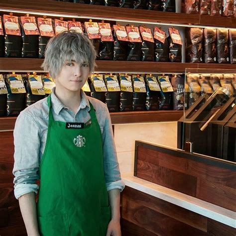 This Starbucks Barista Looks Like A Real Life Anime Character Starbucks