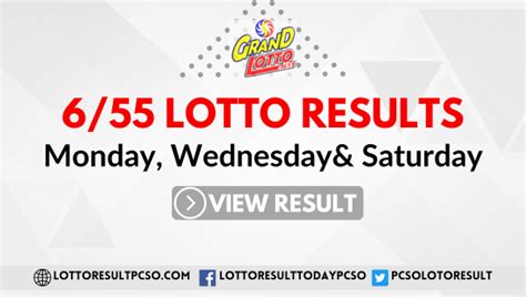 6 55 Lotto Result Today Wednesday December 4 2024