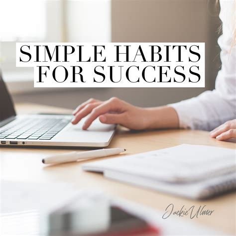 examples of simple habits 4