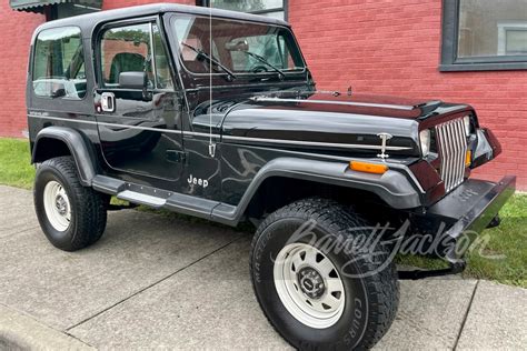 1987 JEEP WRANGLER Front 3 4 259170