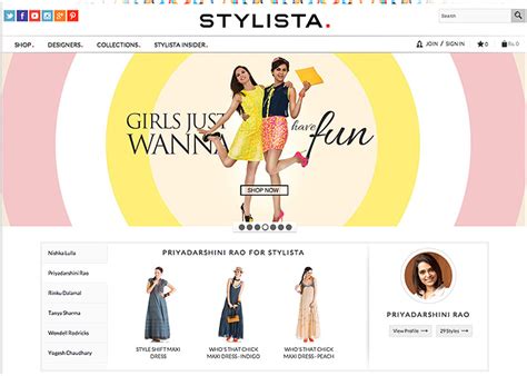 STYLISTA | Online Fashion Store for Women - Awwwards Nominee