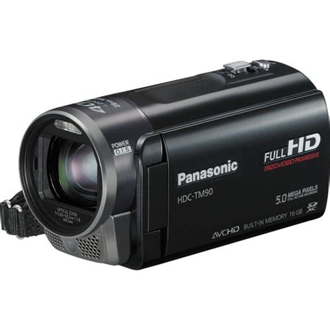 Panasonic HDC TM90 High Definition Camcorder HDC TM90K B H Photo