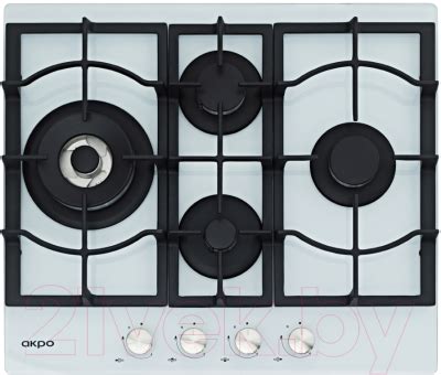 Akpo PGA 604 VGC-T WT Газовая варочная панель купить в Минске, Гомеле ...