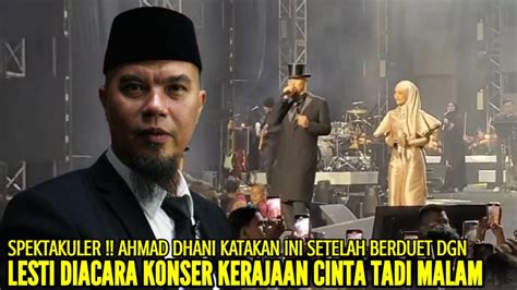 Ahmad Dhani Blak Kan Katakan Sangat Puas Dgn Penampilan Lesti Diacara