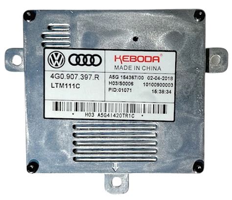 PRZETWORNICA MODUŁ LED AUDI XENON 4G0 907 397P 4G0907397R 4G0 907 397