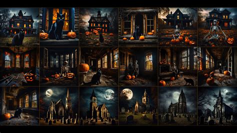 ArtStation - 25 scary Halloween scenes | Artworks