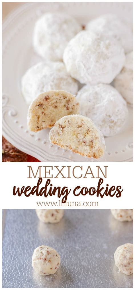 Mexican Wedding Cookies Recipe Lil Luna