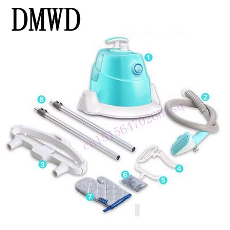 DMWD Steam Ironing Double rod hanging ironing machine household mini ...