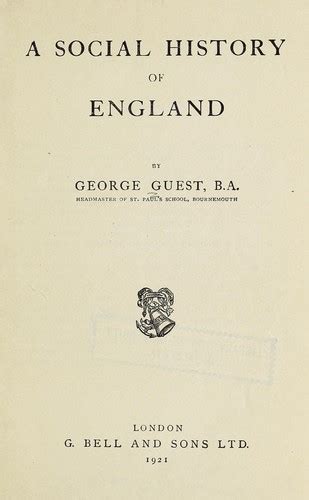 A social history of England (1920 edition) | Open Library