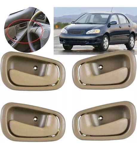 Kit 4 Juego Manijas Interiores Toyota Corolla 1998 2002 MercadoLibre