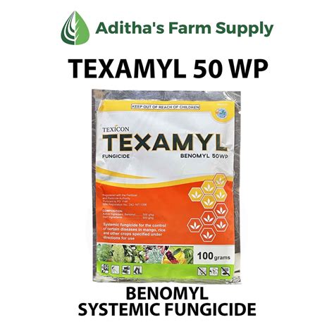 Benomyl Texamyl 50 WP Systemic Fungicide Lazada PH