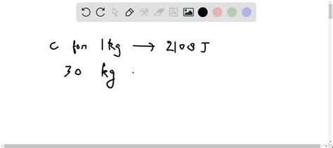 SOLVED:What is the heat capacity of a 30.0 -kg block of ice?