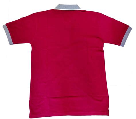 Collar Half Sleeve Mens Plain Polo Cotton T Shirt Size Large At Rs