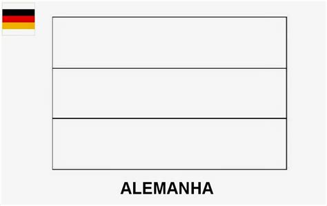 Bandeira Da Alemanha Para Colorir Desenhos Para Colorir