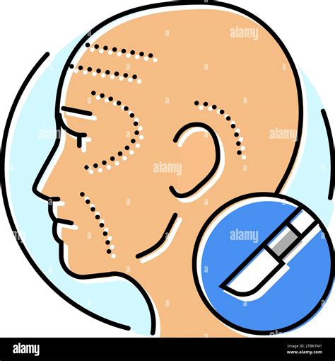 Plastic Surgery Color Icon Vector Illustration Stock Vector Image Art