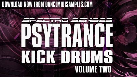 Psytrance Kick Samples Spectro Senses Vol 2 Youtube