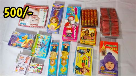 Diwali Stash 2020 Under 500 RS Diwali Fireworks Stash Cracker