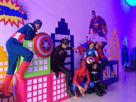 Fiesta Tematica De Superheroes Ni Os Atencion A Todos Los Super