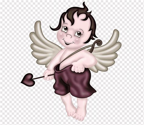 Ilustraci N De Dibujos Animados Cupido Amor Sencillo Ilustrador Png