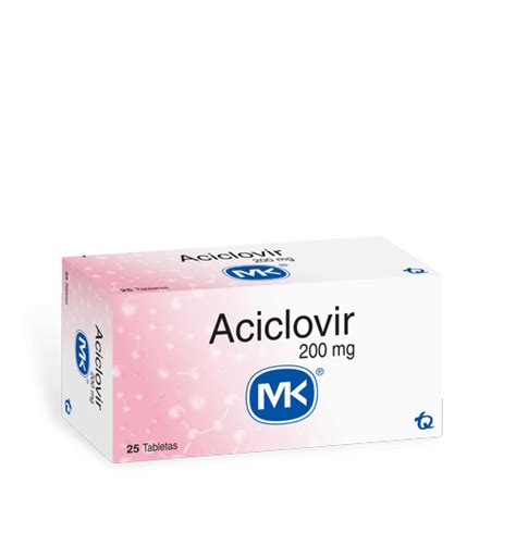 Aciclovir Mg Tabletas Mk Farmaciasver