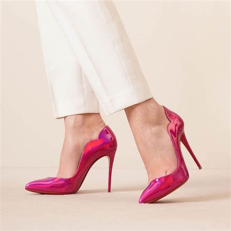 Hot Chick Patent Psychic Pink Pumps Pink Pumps Patent Leather Pumps Christian Louboutin