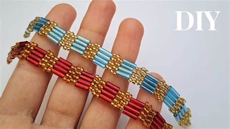 How To Make A Beaded Bugle Bead Bracelet Step By Step Guide Brick