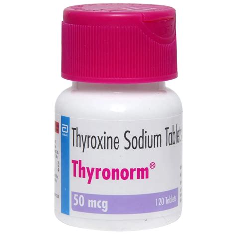 Buy Thyronorm 50mcg Online Thyroxine Sodium Tablet Synthroid