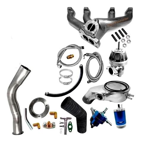 Kit Turbo VW Motor AP Básico Carburado sem Turbina BRAVINHOS