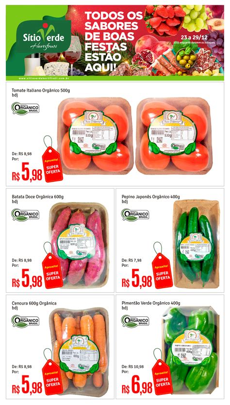 Ofertas Da Rede S Tio Verde Hortifruti