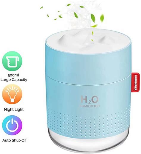 Portable Mini Humidifier Ml Small Cool Mist Humidifier With Night