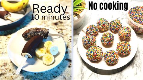 Two Healthy weight gain Snacks for Toddlers and Preschoolers || Kids Snacks Recipes Quick & Easy ...