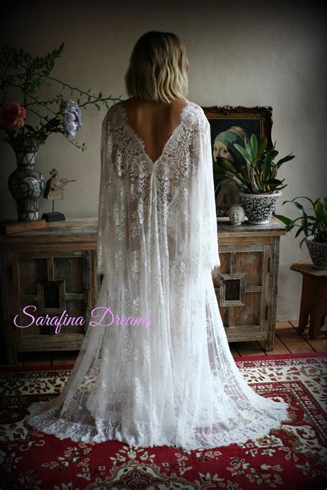 Bridal Lace Wedding Robe Bridal Lingerie Wedding Sleepwear Off Etsy