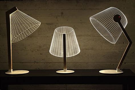 BULBING 2D Optical Illusion Lamps by Studio Cheha.