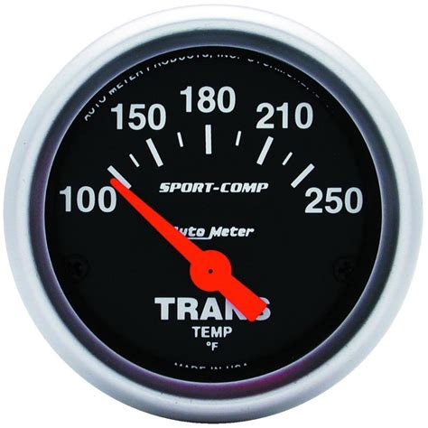 Auto Meter Sport Comp Transmission Temp Gauge 3357