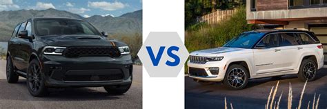 2023 Dodge Durango Vs Jeep Grand Cherokee