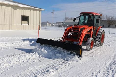 Top 5 Tips for Snow Removal with a Tractor Snow Plow