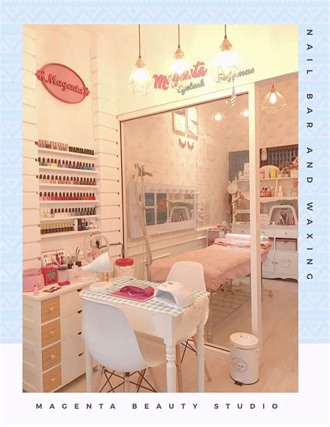 Nail Art Decor Studio Eyelash Salon Interior Design Studio Interior