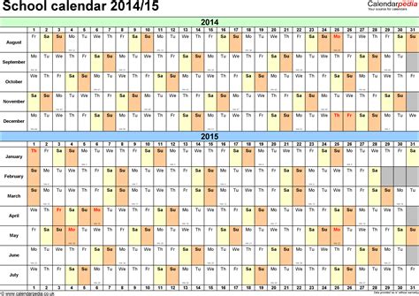 Seattle School District Calendar 2014 2015 10