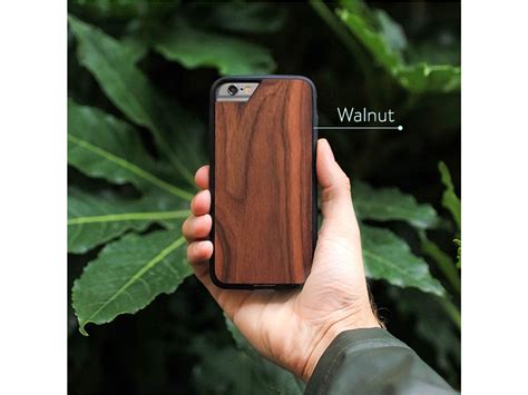 Mous Limitless Walnut Case Iphone S Hoesje