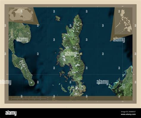 Dinagat Islands Province Of Philippines High Resolution Satellite Map