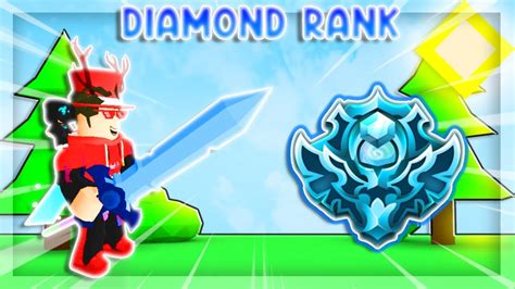 How I Got DIAMOND RANK Roblox Bedwars YouTube