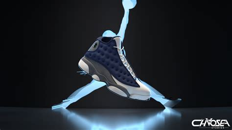 Air Jordan 13 - Retro Flint | Product Visualization :: Behance