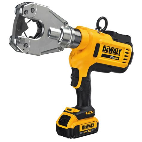 Dewalt 20 Volt Lithium Ion Cordless Dieless Cable Crimping Tool Kit