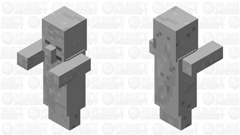 Skeleton Villager Minecraft Mob Skin