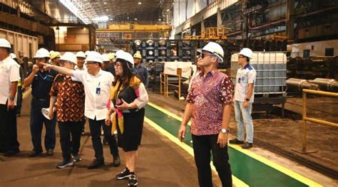 Kunjungi Pt Krakatau Steel Dpr Ri Komisi Vi Dukung Program