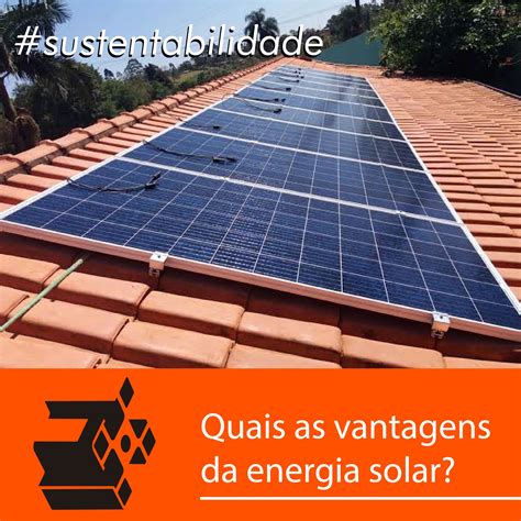 De maneira geral a instalação de um sistema de energia solar permite